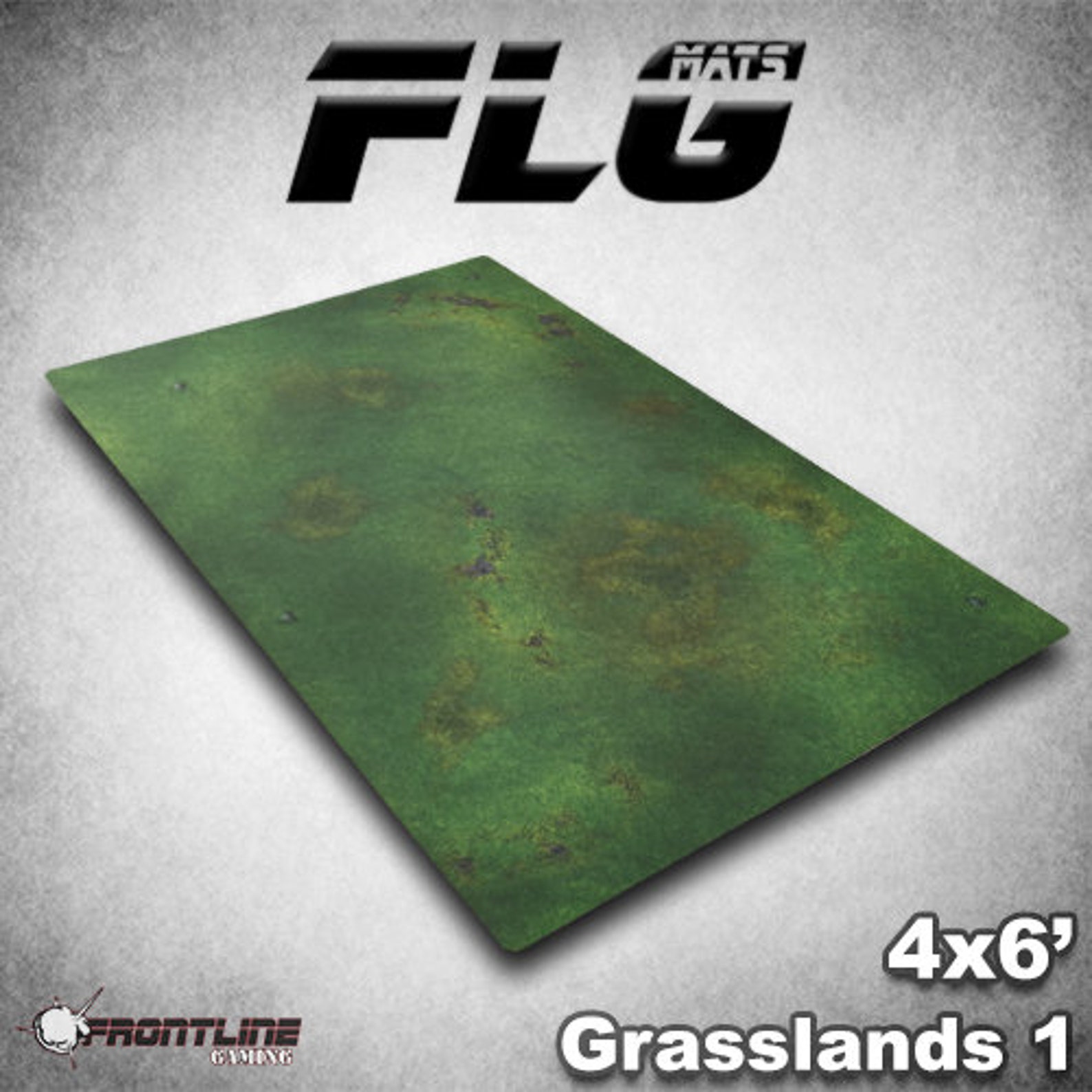 Frontline Gaming FLG Mat Grasslands 1 Neoprene Wargaming Etsy