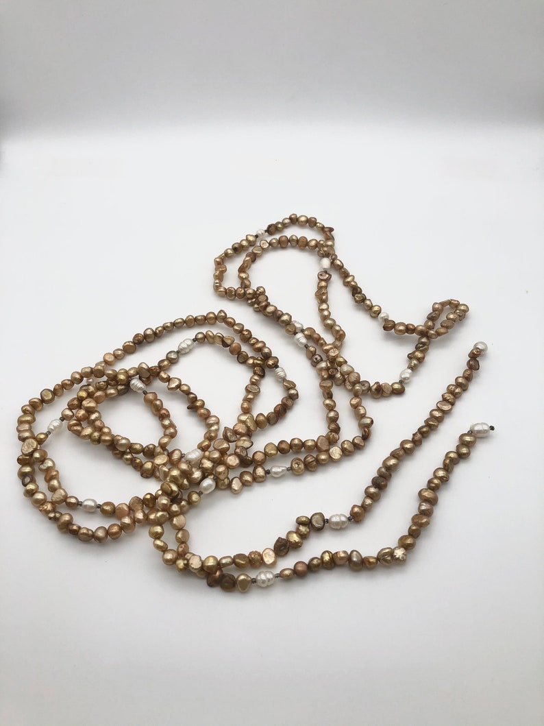 Gold polished craft stones