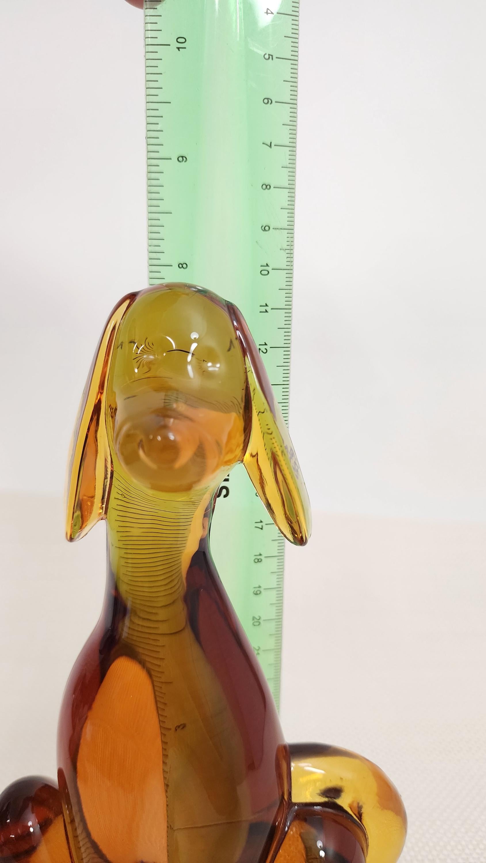 ★FRAGILE,GLASS,FIGURES ガラス製 人形 双子 ヴィンテージ 1960's Viking Epic Glass Amber Dog - Etsy