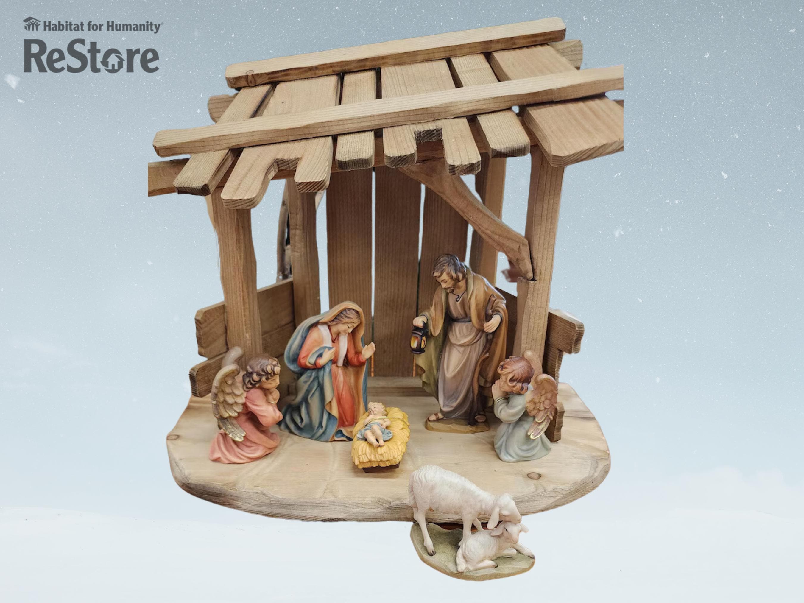 Anri Vintage Nativity 7pc Stable Creche Brochure - Etsy