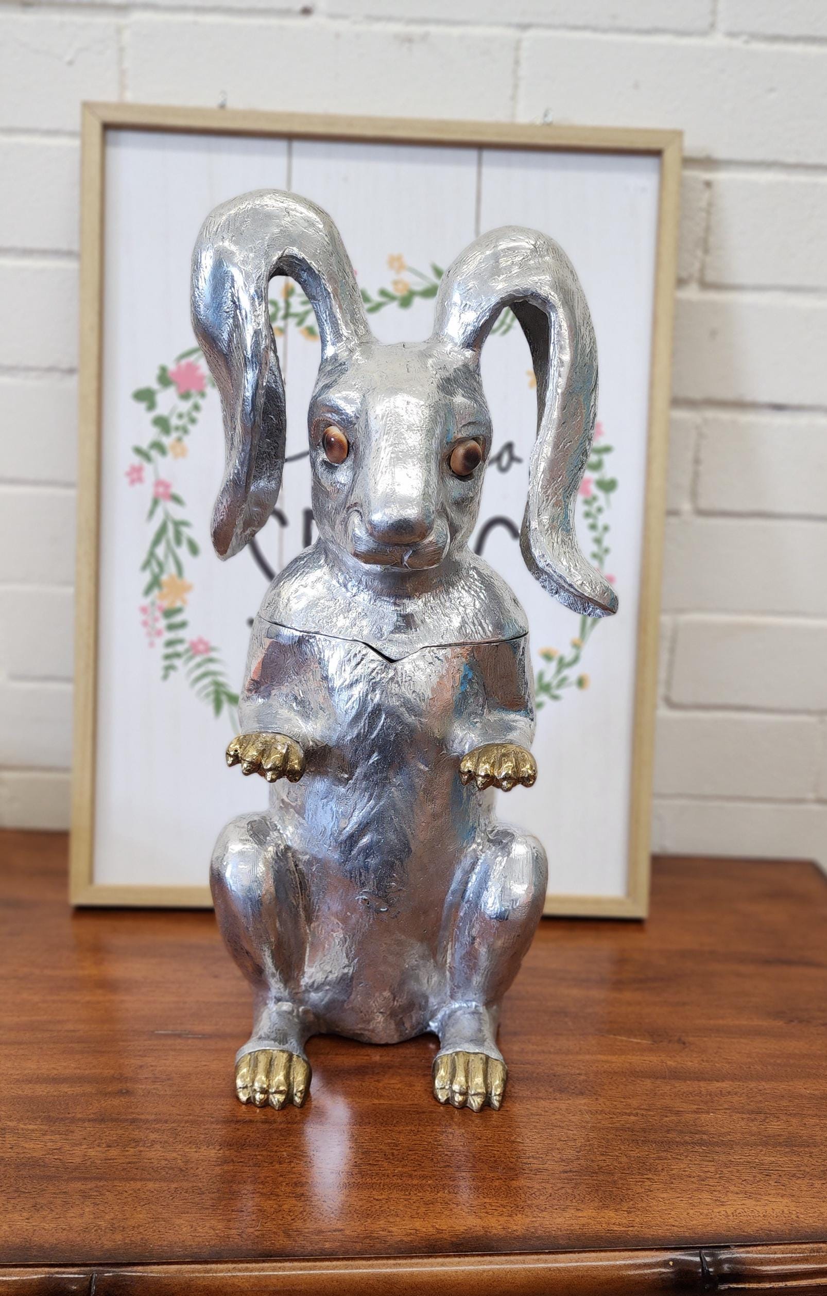 Vintage Arthur Court 1986 Rabbit Bunny Wine Cooler Ice Bucket - Etsy