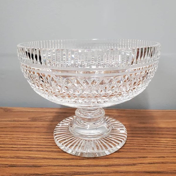 Waterford Crystal " Castletown Pedestal Bowl Etsy