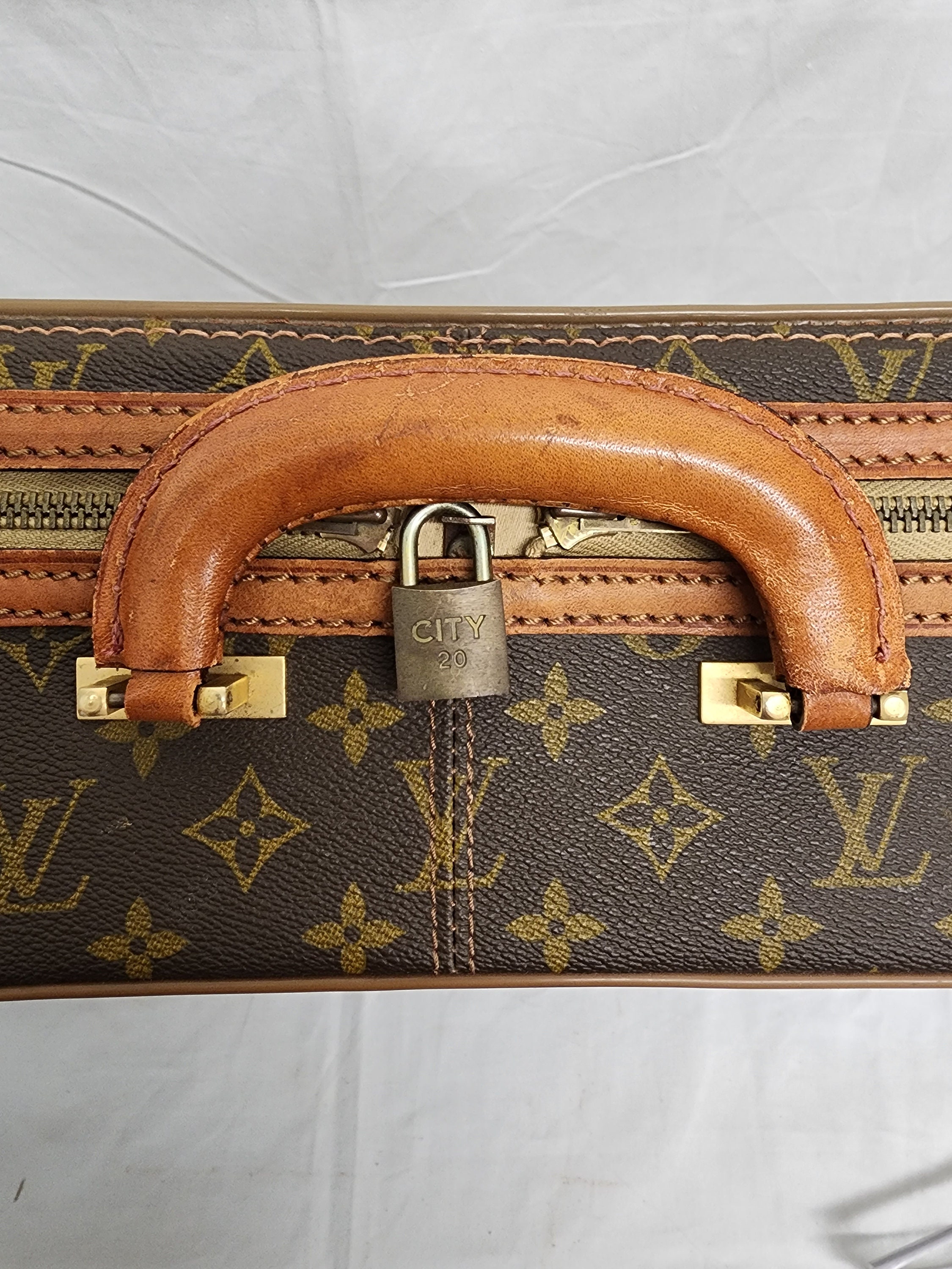 Rare Vintage Louis Vuitton Large Double Travel Bag