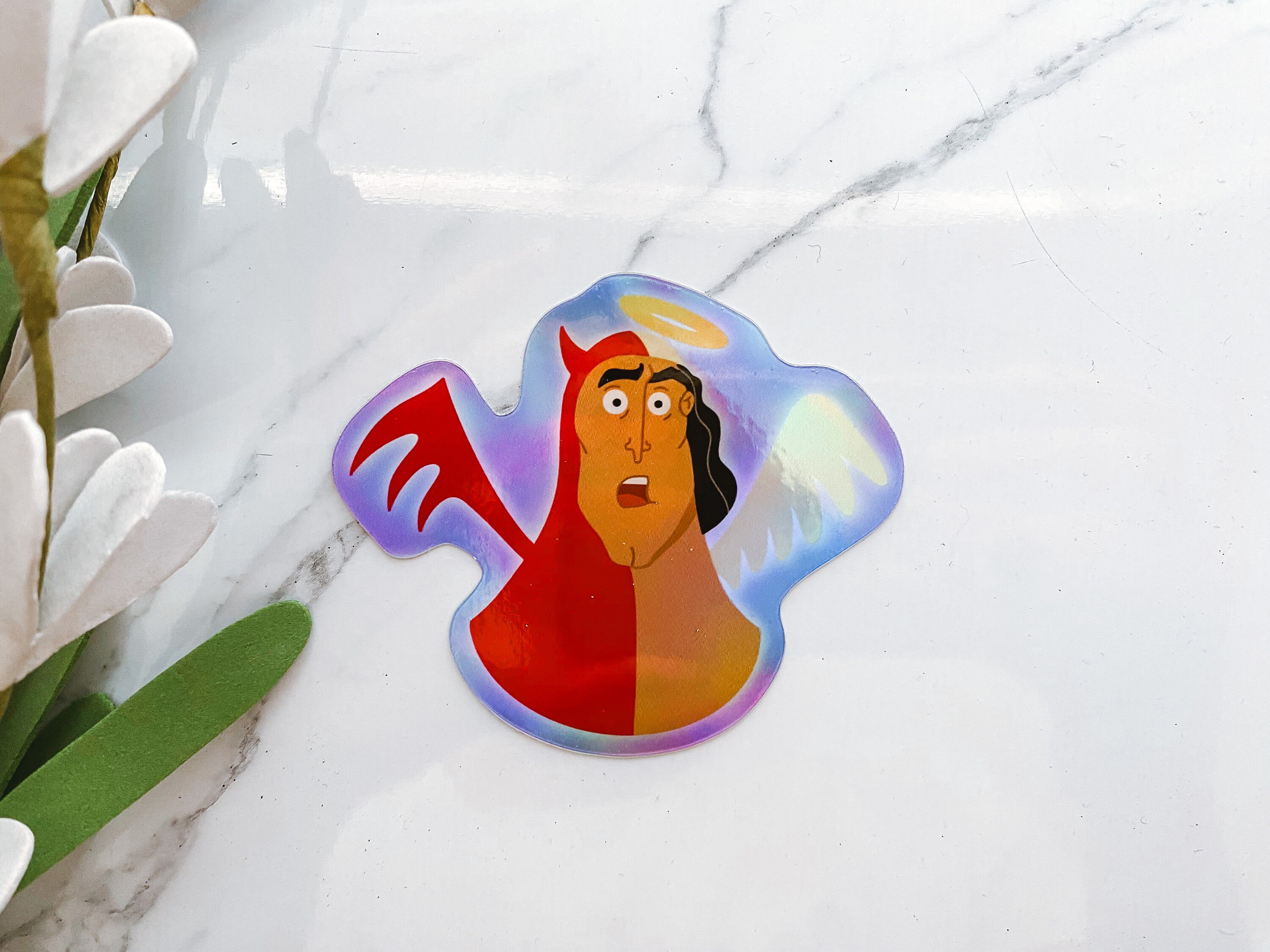 Angel And Devil On Shoulder Kronk