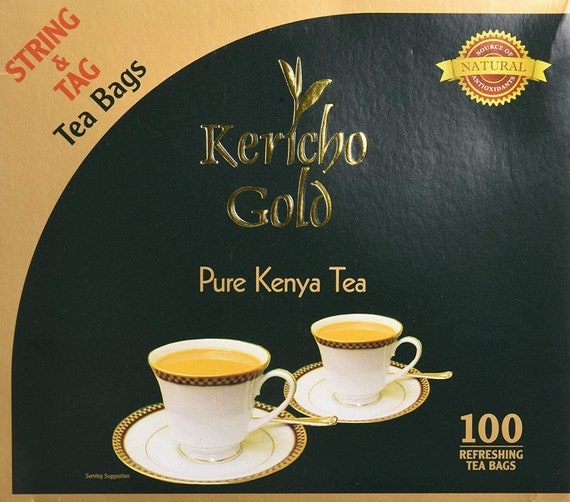 Kenyan Tea Bags 2pk Combo Ketepa Pride Tea Bags & Kericho Etsy