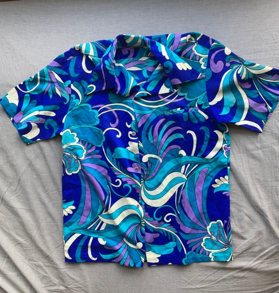 Funky Vintage Hawaiian Button Up