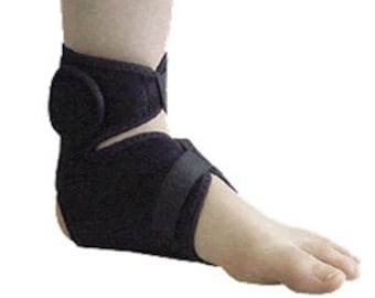 Magnetic Therapy Ankle Wrap use for achilles tendon and injuries and strains, healing magnetic north pole energy for the ankle and foot