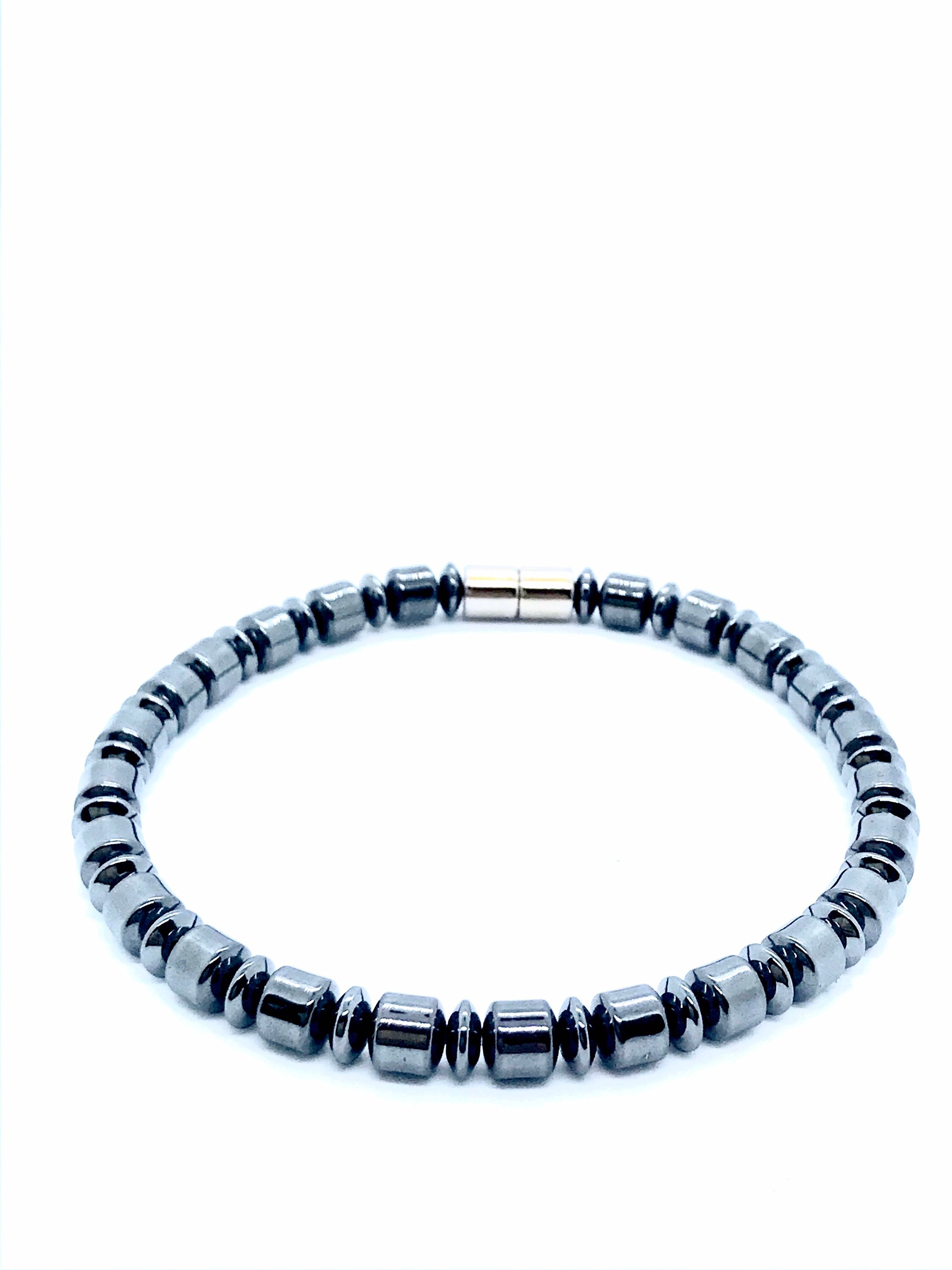 Hematite Bracelet Mens Bracelet Gift for Men grounding and Etsy