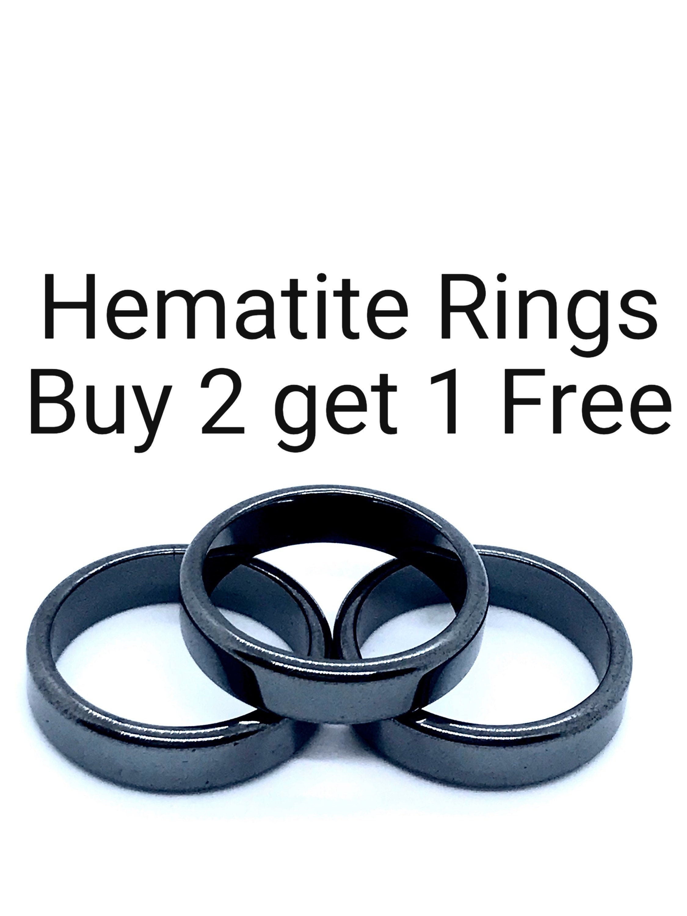 Hematite rings shop for sale