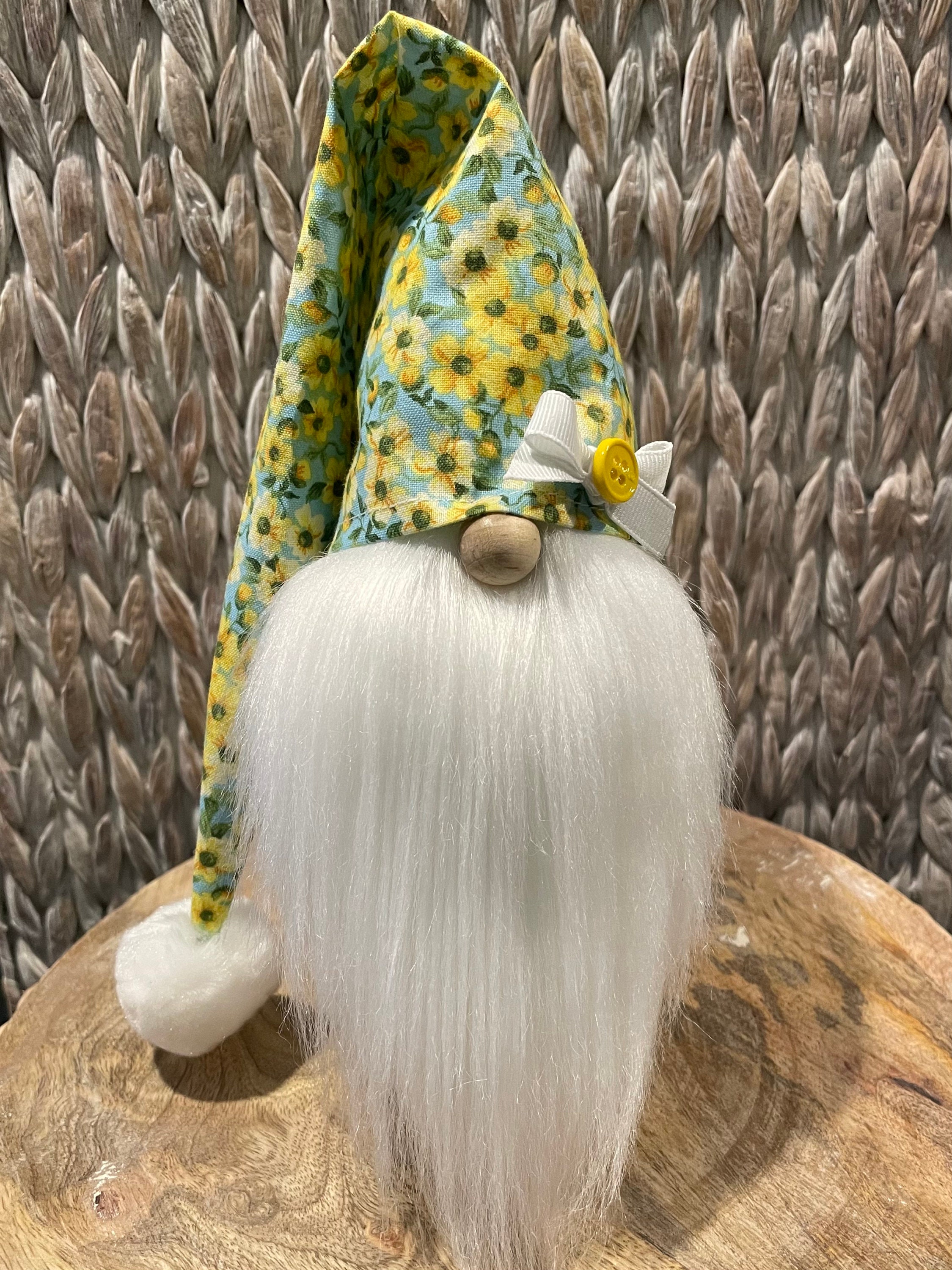 Daisy gnome kit diy floral craft kit tomte flowers spring  etsy