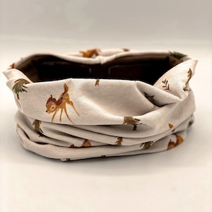Kid’s Neck Gaiter/ Adjustable/Face mask/ Baby Deer Neck Gaiter/ Hiking Gear
