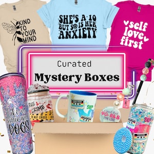 Curated Mystery Boxes | Surprise Box | Mystery Box | Gift Box | Custom Gift Boxes | Custom Mystery Boxes