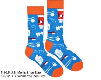 Tooth Fairy Cotton Unisex Dentist Socks