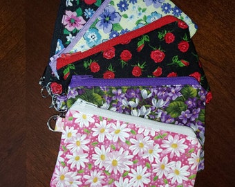 Flower Coin Purses Made in the USA