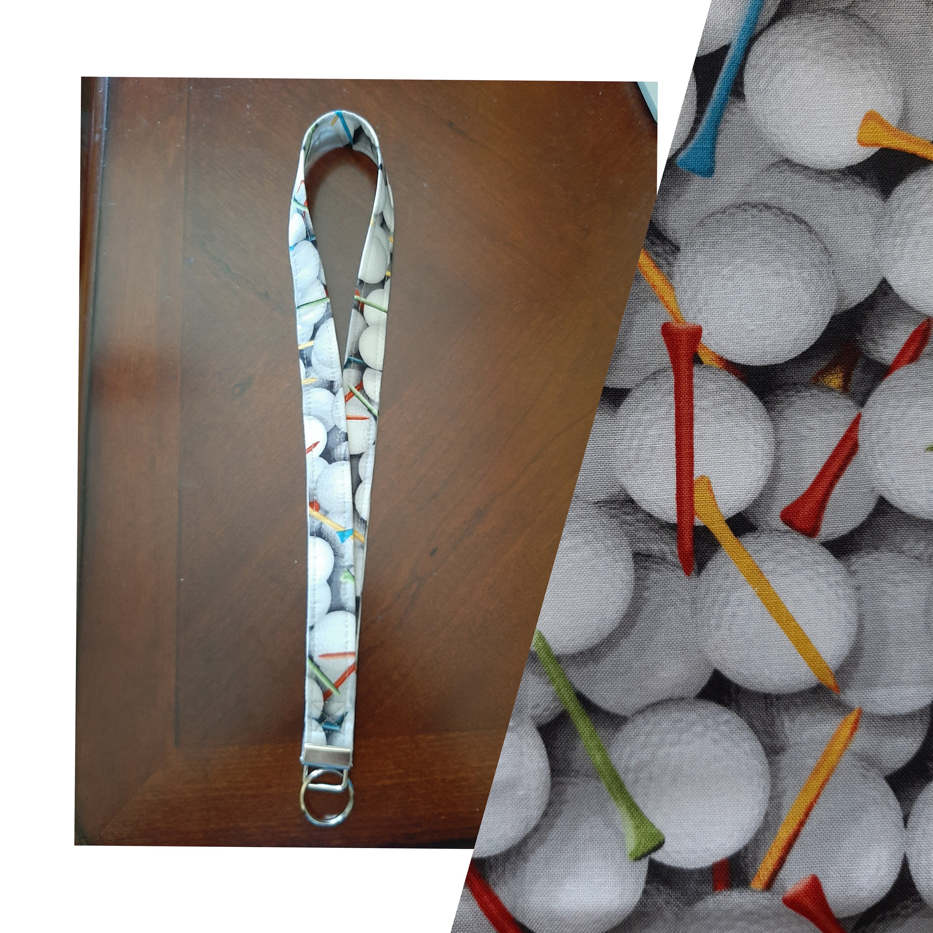 Golfing Lanyards for Coaches or for Your Keys or ID Made in Etsy