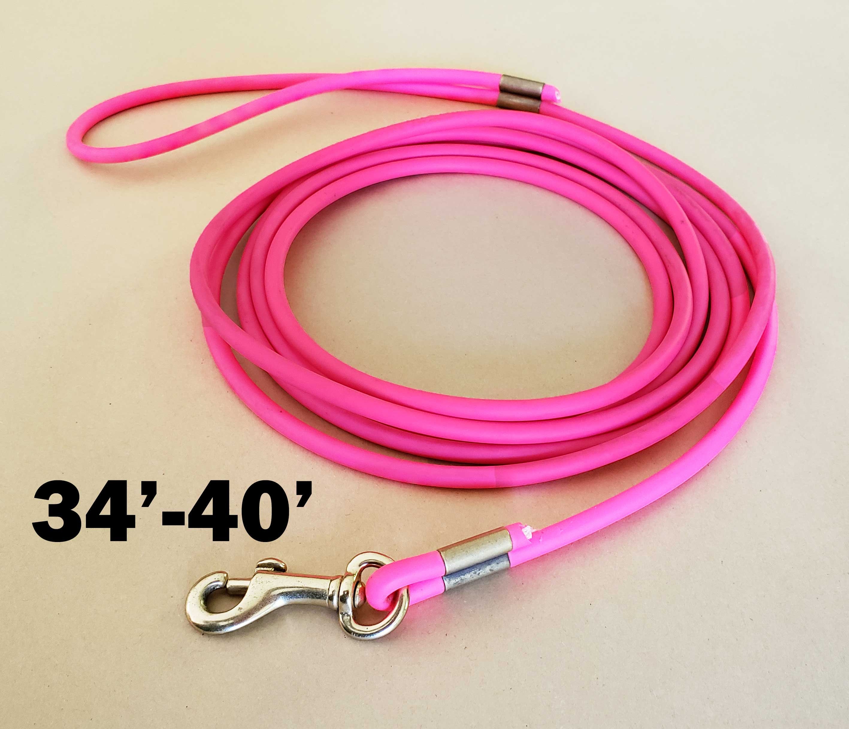 round biothane leash