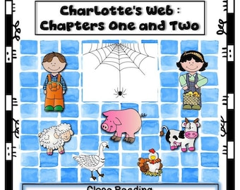 Charlotte's Web Chapters 1-2:- Close reading, comprehension, summary, plot!