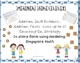 Add up to 20 Counting-on-Strategy K-Grade 1