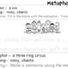 Similes and Metaphors With Illustrations Worksheets-drawing, Reading ...
