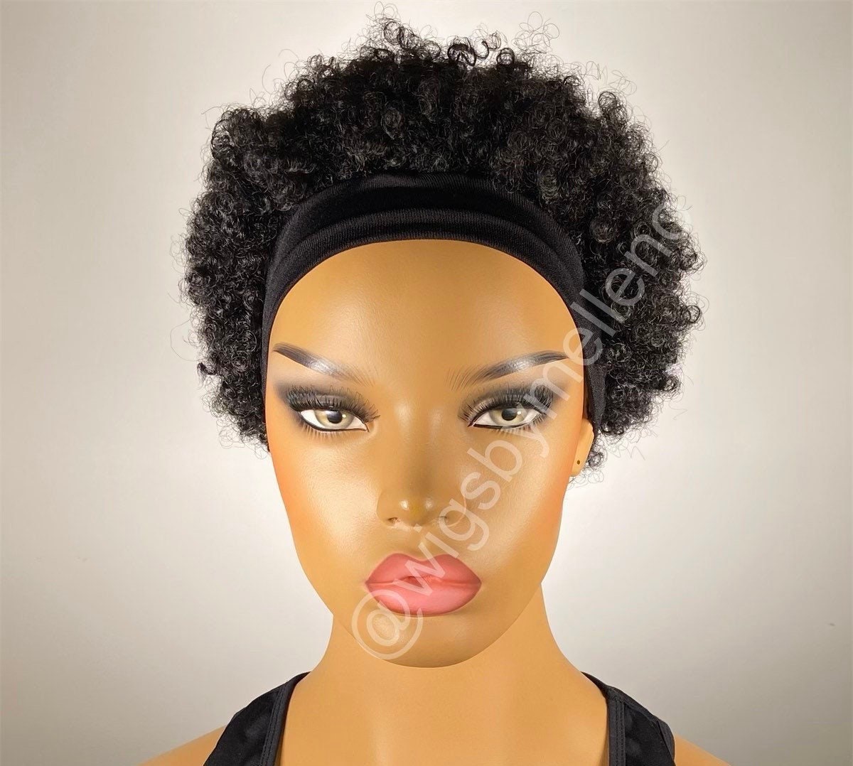 afro short wig