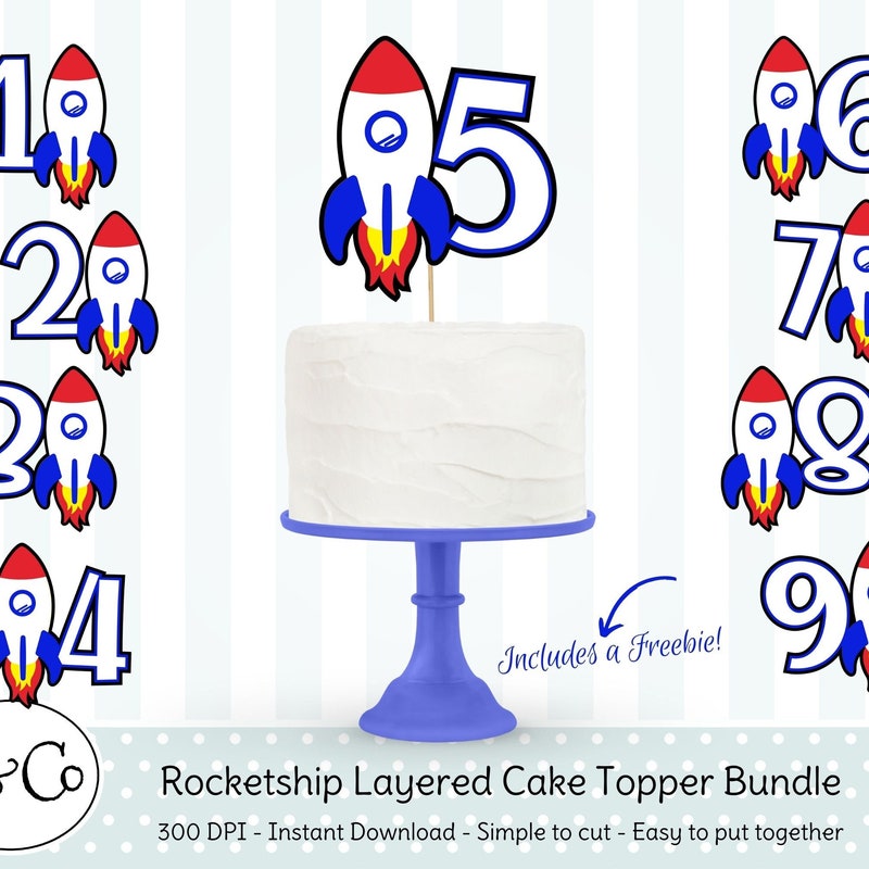 Ship Cake Topper - Etsy