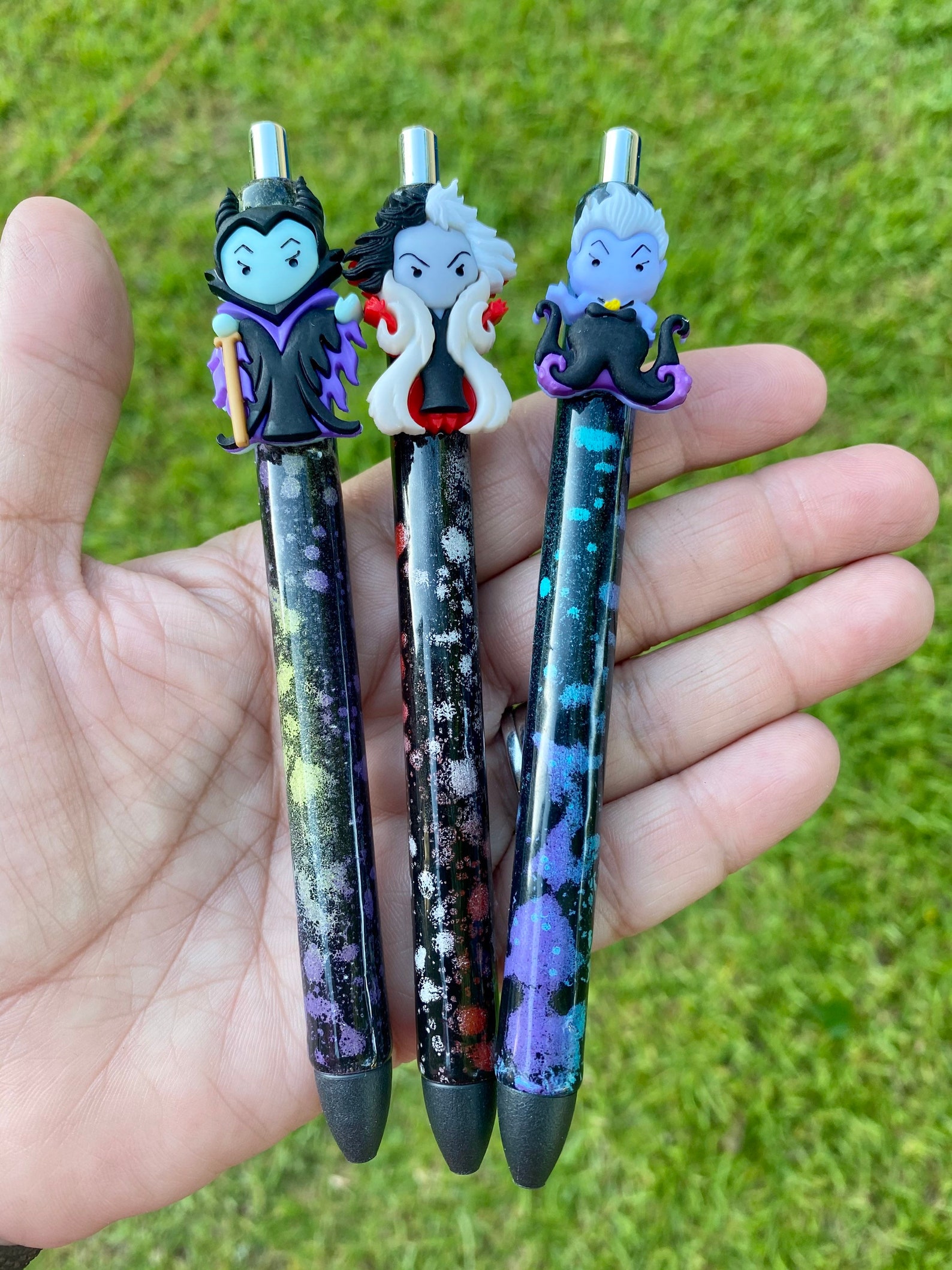 Glitter Pens/Resin Pens/Ink Joy Pens/Epoxy Pens/ Character Etsy