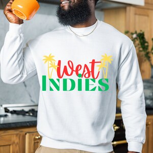 West Indies T-shirt, West Indian Shirt, Caribbean Tee, Honeymoon