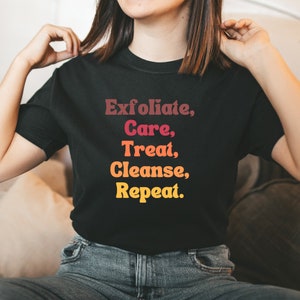 Esthetician T-shirt, Lash Tech Gift, Beautician Shirt, Cosmetology Sweatshirt, Nurse Esthetician, Cosmetic Nurse Tee, Dermatologist Sweater