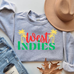 West Indies T-shirt, West Indian Shirt, Caribbean Tee, Honeymoon