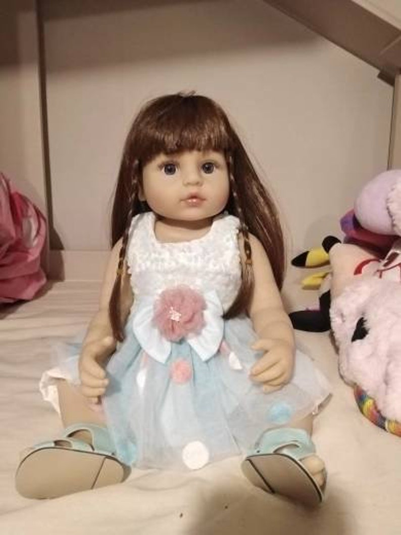 Reborn baby Toddler Girl Doll,Fake baby dolls,Baby Dolls,Girl Doll,Baby Dolls with Accessories,Reborn Toddler Dolls,Painted Dolls Handmade
