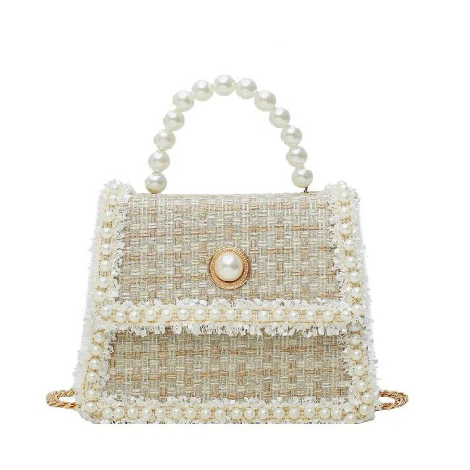 Handmade Embellished pearl handBag Fashion HandBags Gifts Etsy