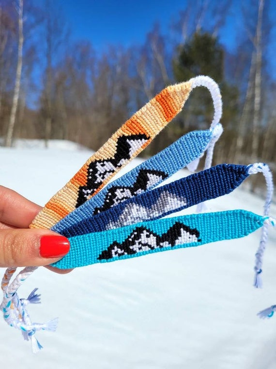 mountain friendship bracelet