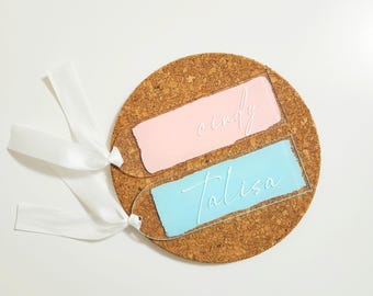 Personalized Name Acrylic Bookmark