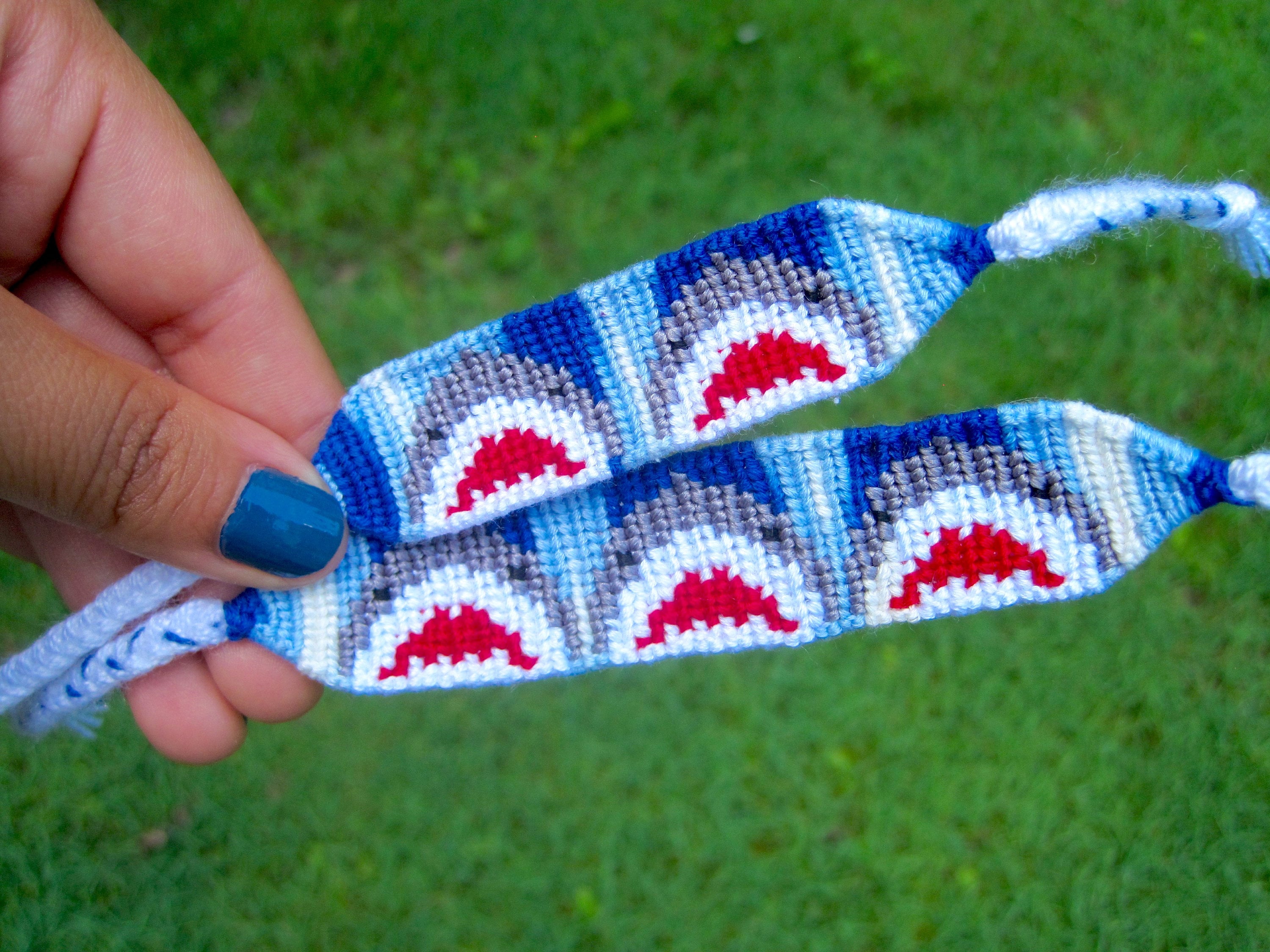 Shark friendship bracelet discount