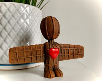 Red Heart Wor Angel of the north Ornament - ECO