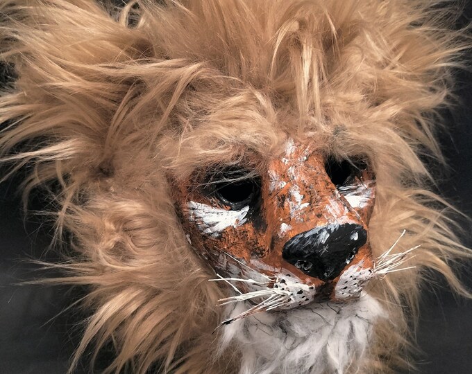 Lion Skin Wrap, Sash, Shawl, Stole, Rug Animal Friendly, READ ITEM
