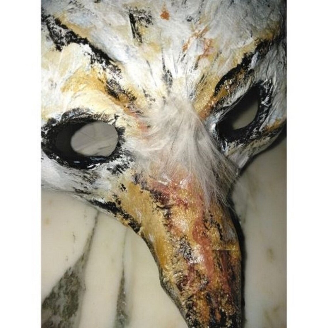 Original Paper Mache Bird Mask Duck Mask Bird Mask Bird Etsy