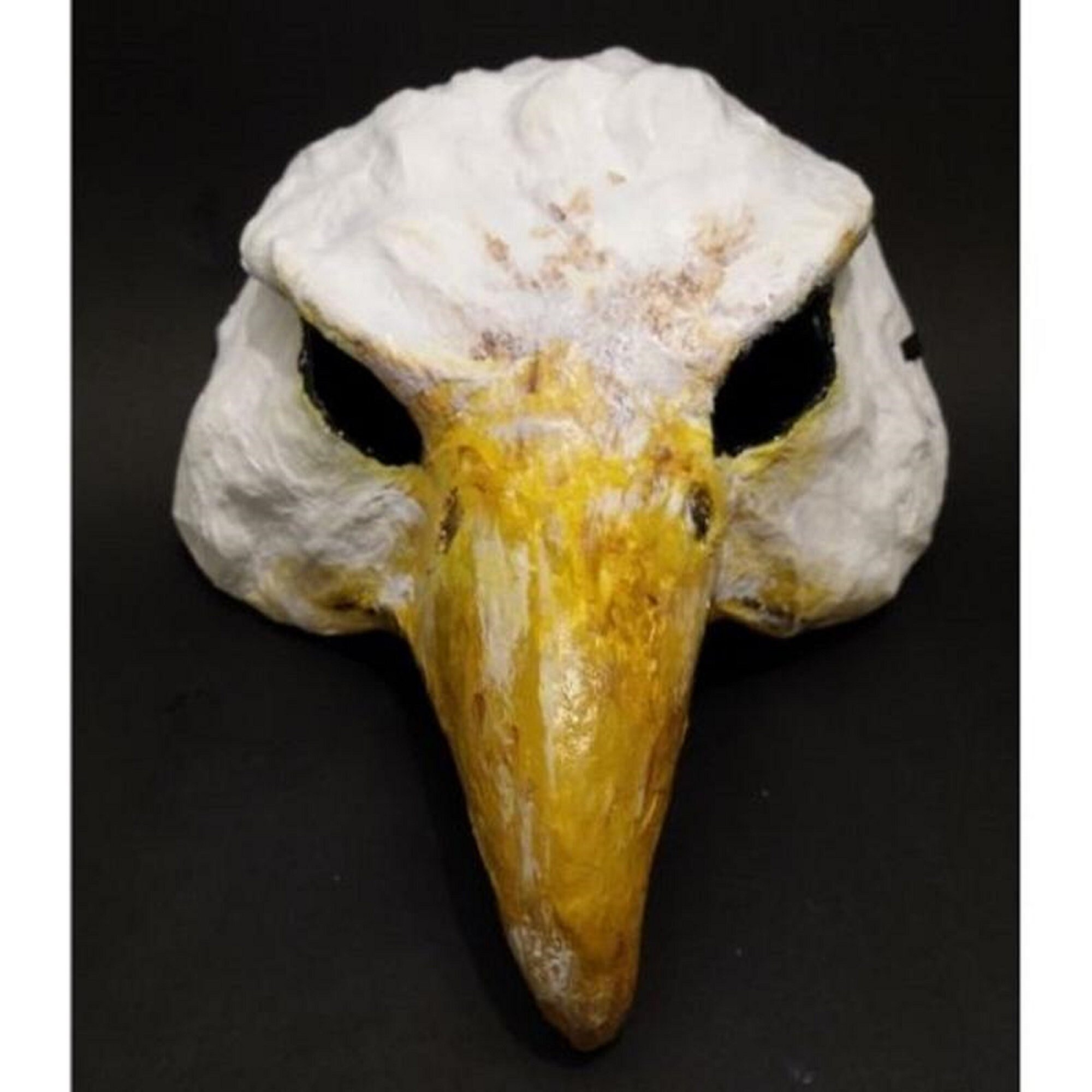 Paper Mache American Bald Eagle Bird Mask ORIGINAL Bird Mask Etsy UK