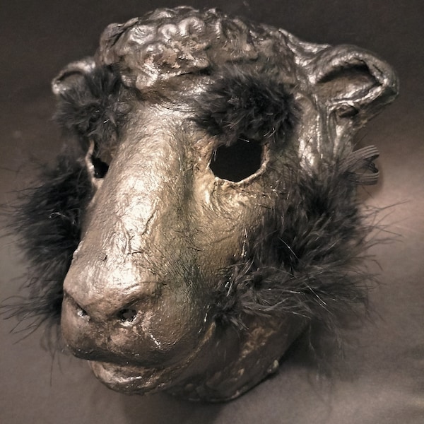 Sheep Mask - Etsy