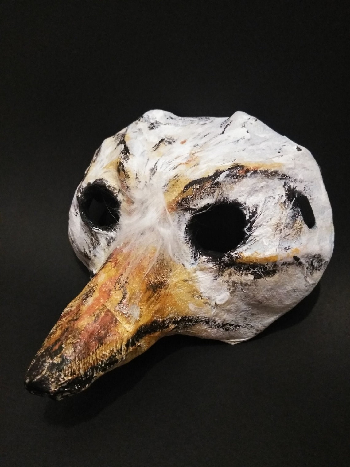 Original Paper Mache Bird Mask Duck Mask Bird Mask Bird Etsy