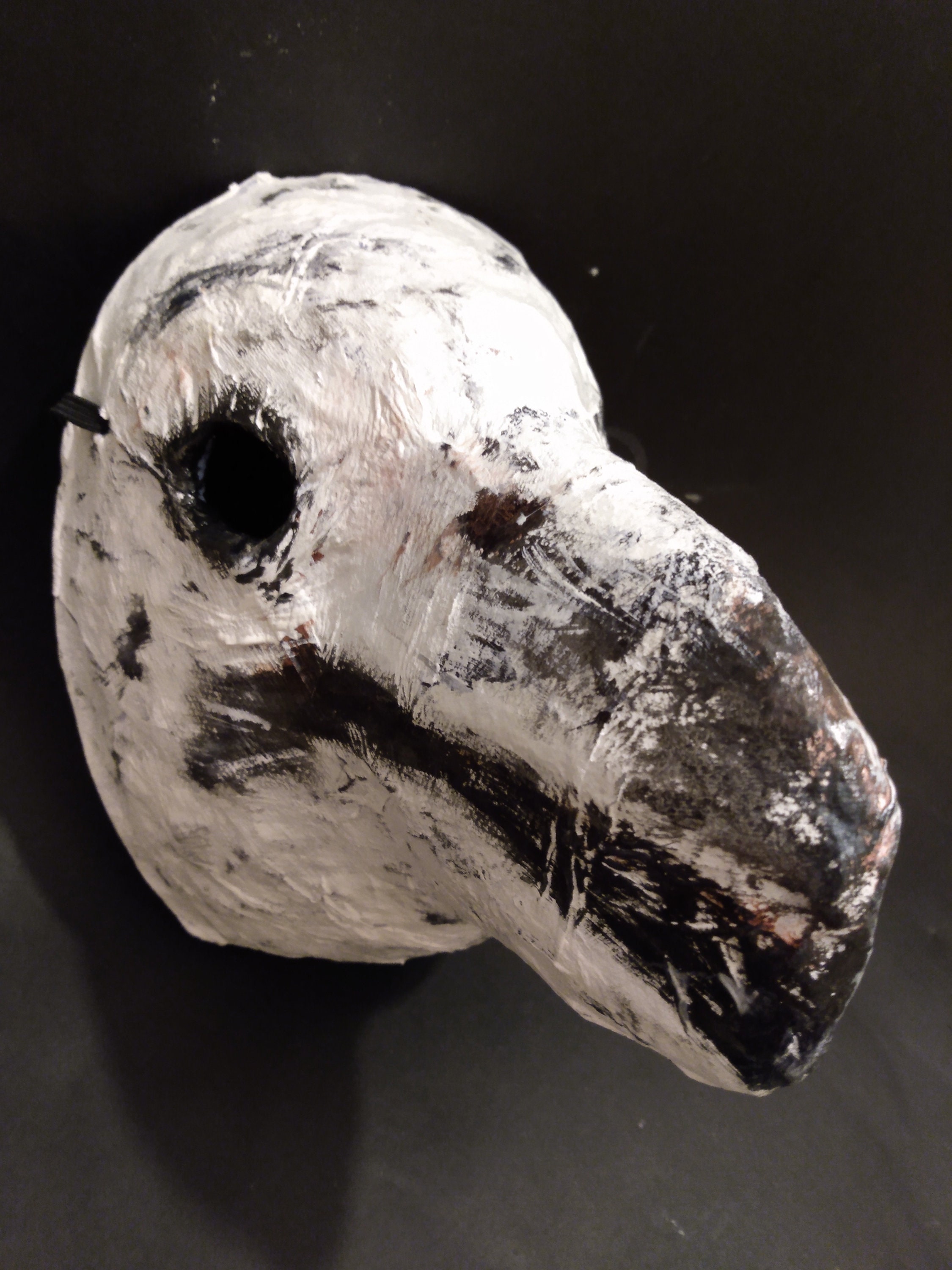 Original Paper Mache Bird Mask Gull Mask Plague Doctor Mask Etsy