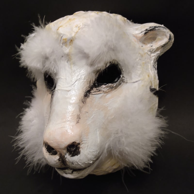 Sheep Mask - Etsy