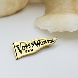 Votes for Women Pin/Brooch or Lapel Pin