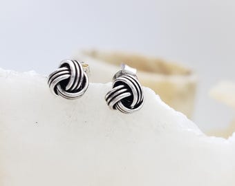 Celtic Knot Earrings - Sterling Silver