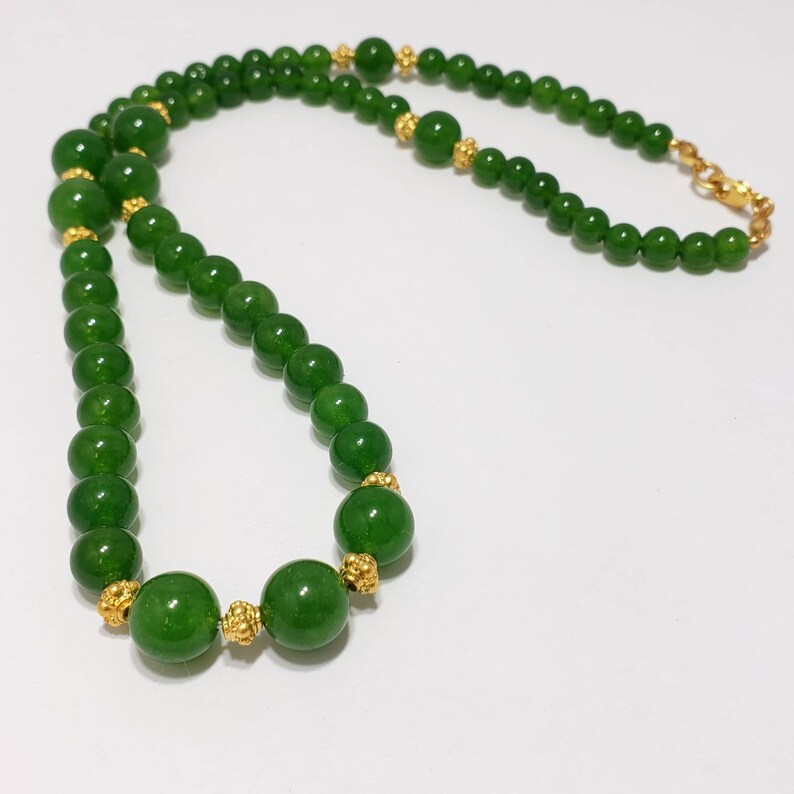 Imperial Jade Necklace and Earrings Etsy