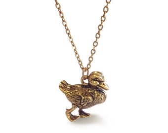 Duck Pendant - Etsy