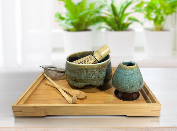 Matcha Starter Kit | 6 Piece Japanese Tea Set | Chasen Whisk