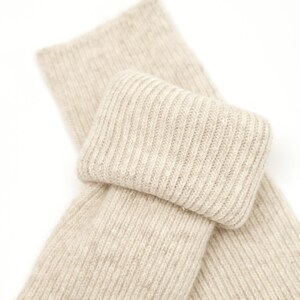 Knee-High Luxury Wool Socks - Organic Mongolian Sheep Wool | Ideal Christmas Gift | Made in Mongolia image 14