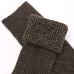 Knee-High Luxury Wool Socks - Organic Mongolian Sheep Wool | Ideal Christmas Gift | Made in Mongolia image 11