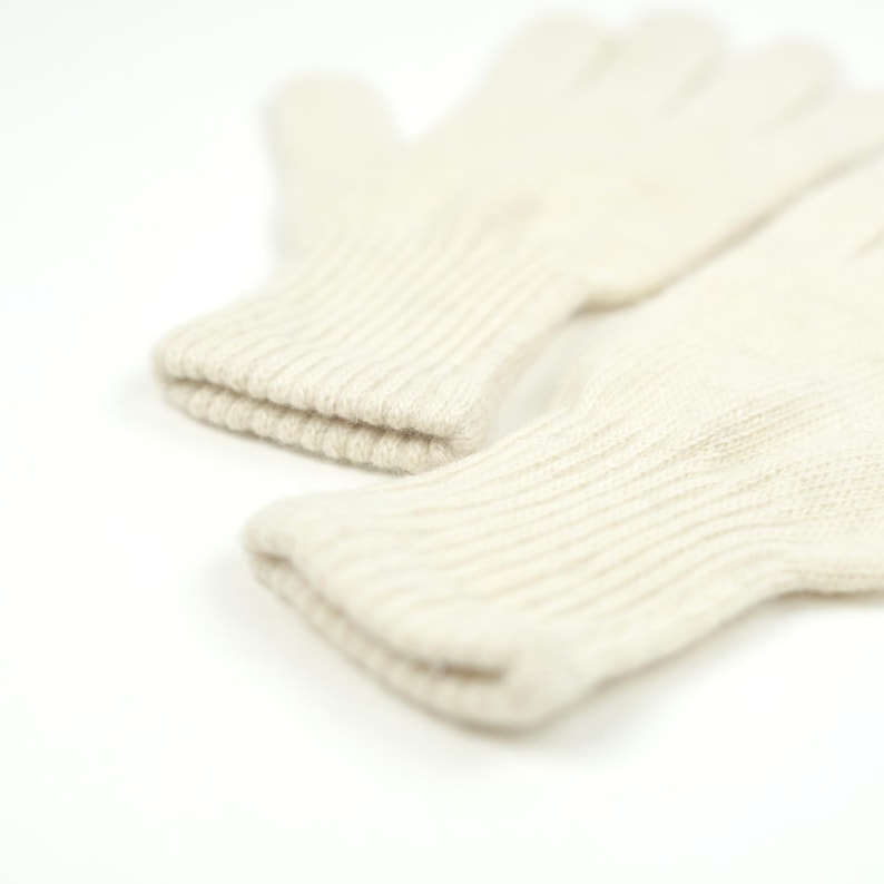 100% Organic Mongolian Sheep Wool Gloves - Luxury Sustainable Fiber - Ideal Christmas Gift image 10